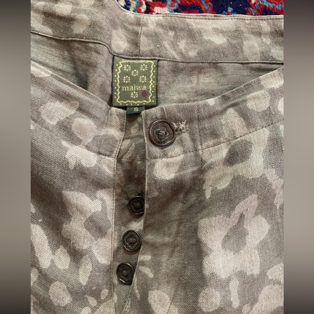 Maiwa Linen Pants - Picture 3 of 4